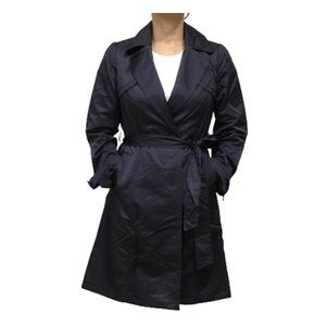 Zishen Purple Trench Coat